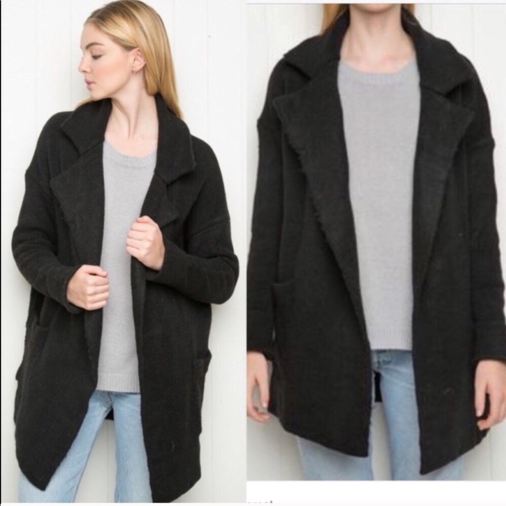 Black Kennedy coat